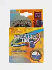 Леска рыболовная Stealth line 3D, флюорокарбоновая,  монофильная, прозрачная, 100 м