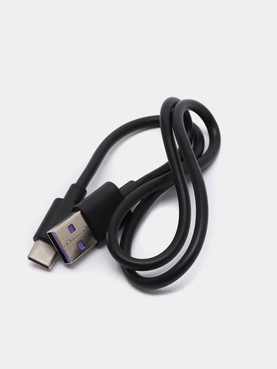 Черный кабель 5А, Type-C, USB, c быстрой зарядки, на Андройд и передачи данных