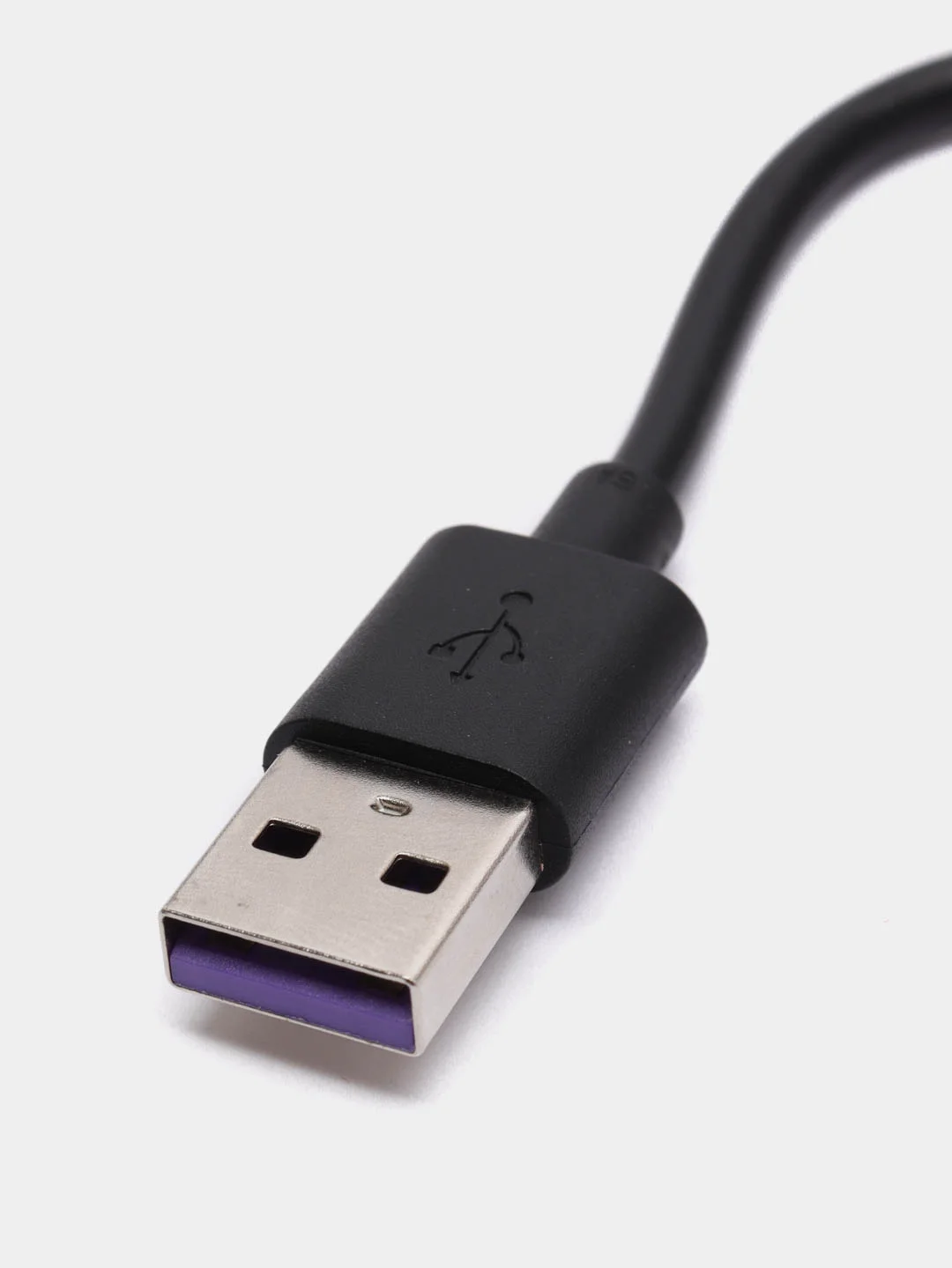 Черный кабель 5А, Type-C, USB, c быстрой зарядки, на Андройд и передачи данных