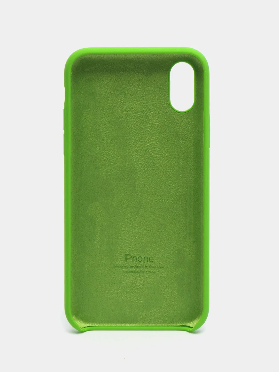 Зеленый чехол для iPhone 11/ 12/ 13/ 14/ XR/ 8/ 7/ SE/ X/ XS/ Pro/ Max/ Plus, силиконовый