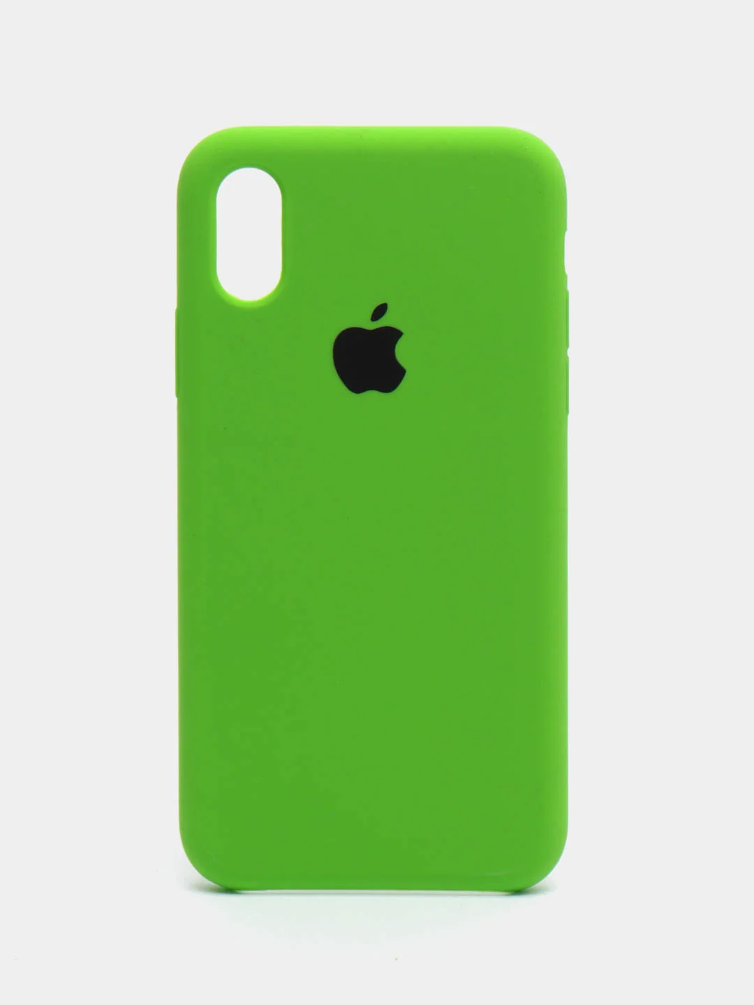 Зеленый чехол для iPhone 11/ 12/ 13/ 14/ XR/ 8/ 7/ SE/ X/ XS/ Pro/ Max/ Plus, силиконовый