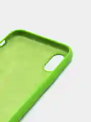 Зеленый чехол для iPhone 11/ 12/ 13/ 14/ XR/ 8/ 7/ SE/ X/ XS/ Pro/ Max/ Plus, силиконовый