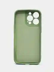 Зеленый чехол силиконовый для iPhone 7, 8, 11, 12, 13, 14, XR, SE, X, XS, Pro, Max, Plus