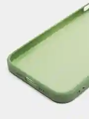 Зеленый чехол силиконовый для iPhone 7, 8, 11, 12, 13, 14, XR, SE, X, XS, Pro, Max, Plus