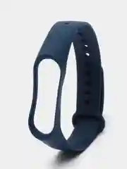 Темно-синий ремешки для Xiaomi Mi Band 3 и Mi Band 4 силиконовые