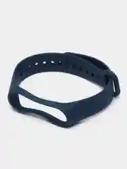 Темно-синий ремешки для Xiaomi Mi Band 3 и Mi Band 4 силиконовые