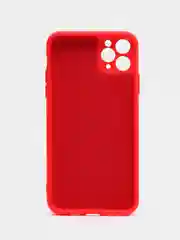 Красный чехол силиконовый для iPhone 7, 8, 11, 12, 13, 14, XR, SE, X, XS, Pro, Max, Plus