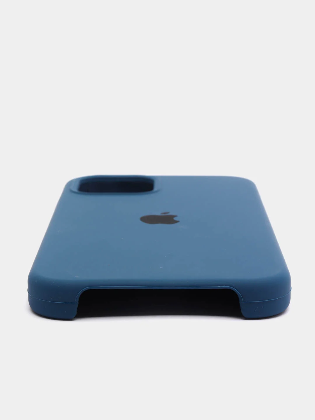 Синий меланж чехол для iPhone 11/ 12/ 13/ 14/ XR/ 8/ 7/ SE/ X/ XS/ Pro/ Max/ Plus, силиконовый
