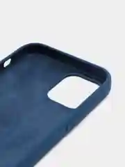 Синий меланж чехол для iPhone 11/ 12/ 13/ 14/ XR/ 8/ 7/ SE/ X/ XS/ Pro/ Max/ Plus, силиконовый