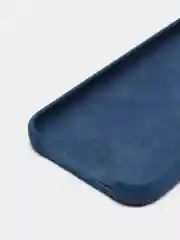 Синий меланж чехол для iPhone 11/ 12/ 13/ 14/ XR/ 8/ 7/ SE/ X/ XS/ Pro/ Max/ Plus, силиконовый