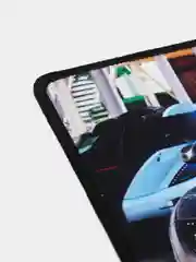 Синий игровой коврик для мыши, 21 х 25 см