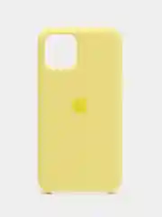 Горчичный чехол для iPhone 11/ 12/ 13/ 14/ XR/ 8/ 7/ SE/ X/ XS/ Pro/ Max/ Plus, силиконовый
