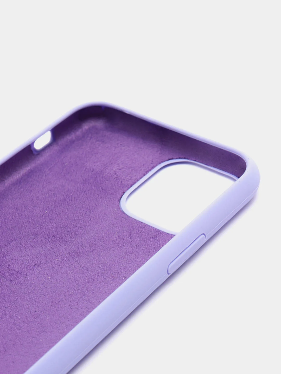 Лавандовый чехол для iPhone 11/ 12/ 13/ 14/ XR/ 8/ 7/ SE/ X/ XS/ Pro/ Max/ Plus, силиконовый