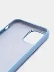 Небесно-голубой чехол для iPhone 11/ 12/ 13/ 14/ XR/ 8/ 7/ SE/ X/ XS/ Pro/ Max/ Plus, силиконовый
