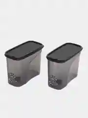 Серый набор контейнеров для сыпучих продуктов "Бест" IDEA