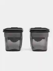 Серебряный набор контейнеров для сыпучих продуктов "Бест" IDEA