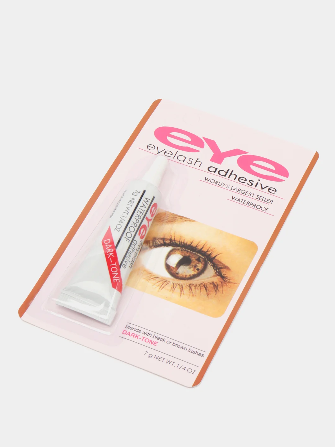 Черный водостойкий клей для накладных ресниц Eye, 2 цвета