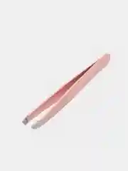 Розовый пинцет для бровей из медицинской стали