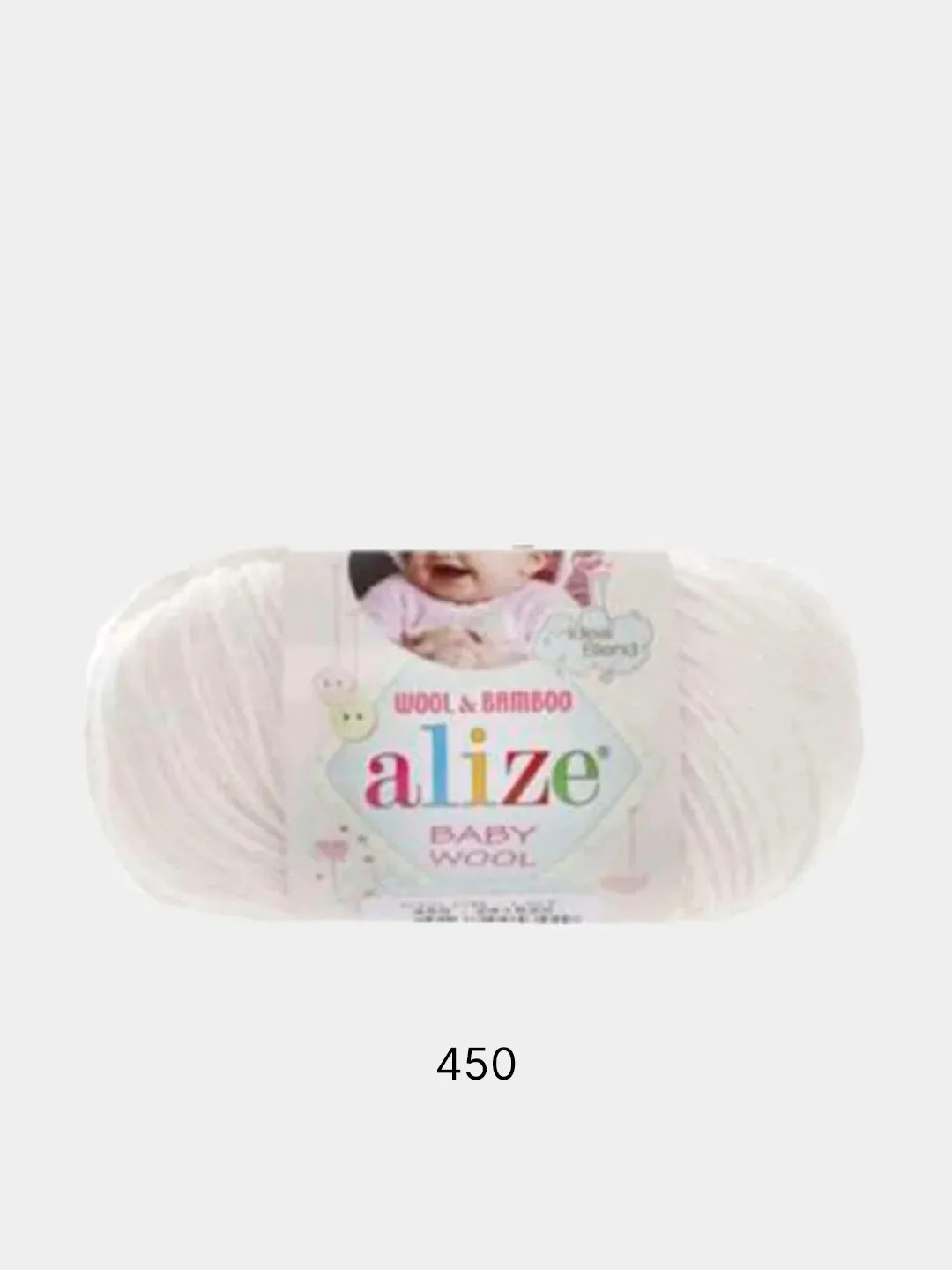 Прозрачный пряжа Alize baby wool