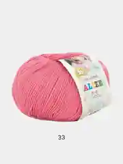 Конфетный пряжа Alize baby wool
