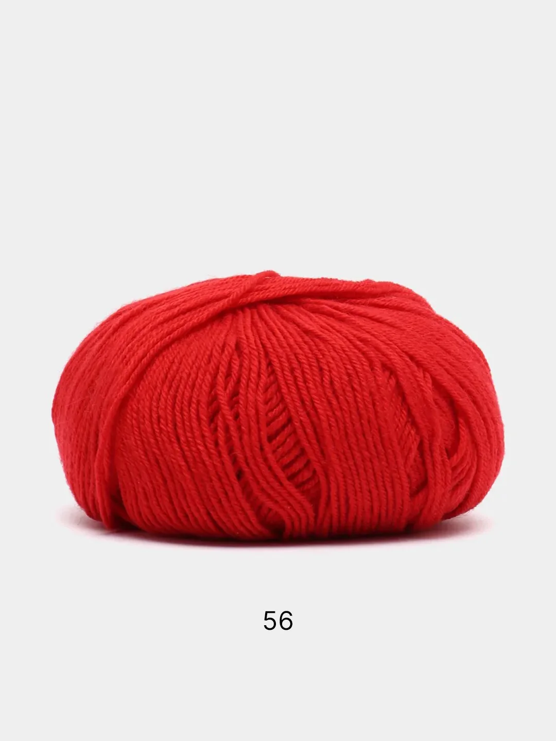 Красный пряжа Alize baby wool