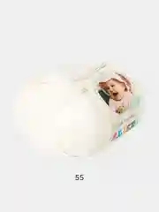 Белый пряжа Alize baby wool