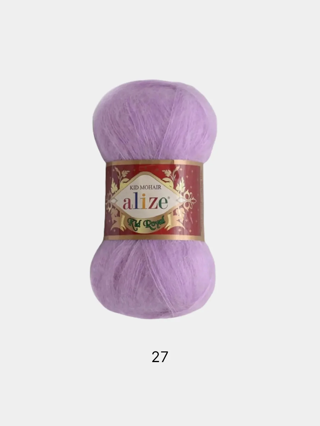 Розовый пряжа Alize kid mohair royal