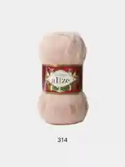 Песочный хаки пряжа Alize kid mohair royal