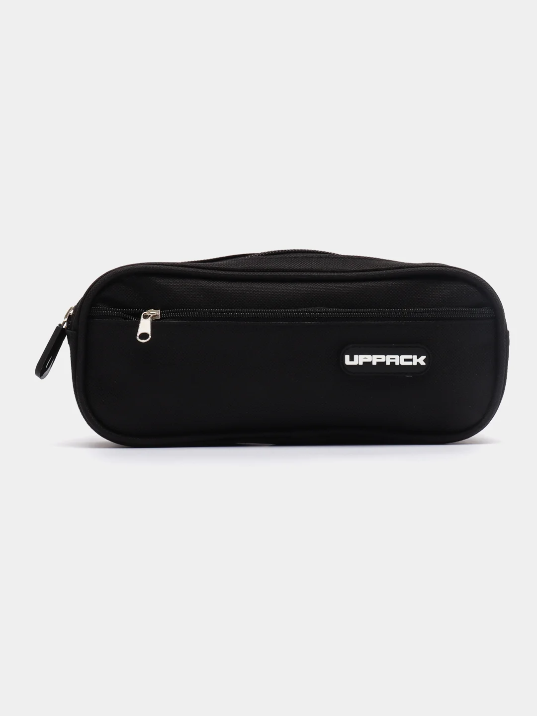 Черный пенал школьный "Uppack", на молнии