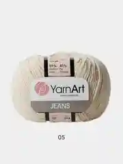 Бежевый пряжа YarnArt Jeans