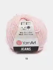 Пудровый пряжа YarnArt Jeans