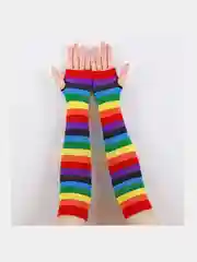 Желтый митенки-рукава