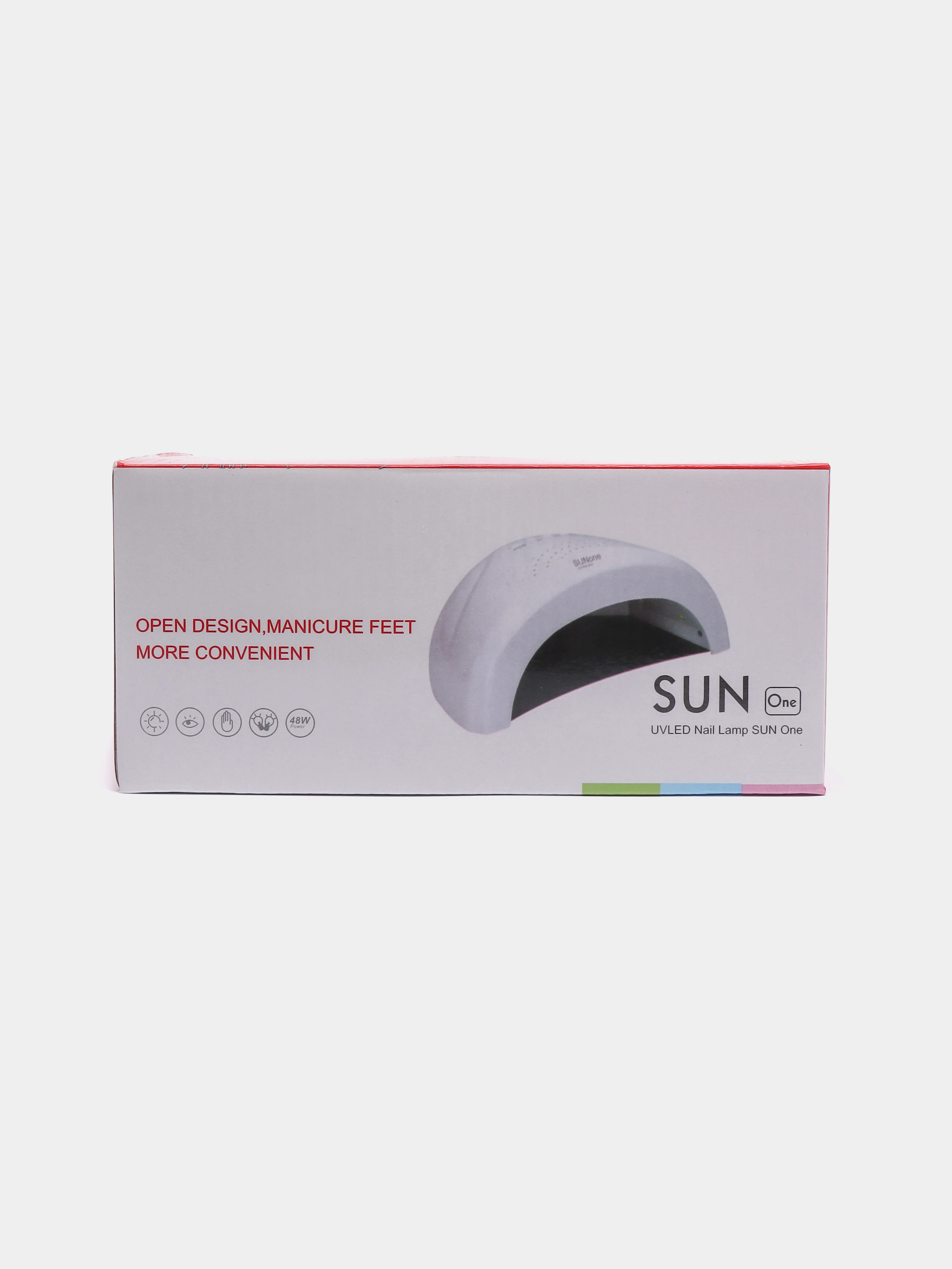 Лампа для маникюра UV, LED Sun One, 48 Вт / маникюр / гель лак /уфлампа/сушка/