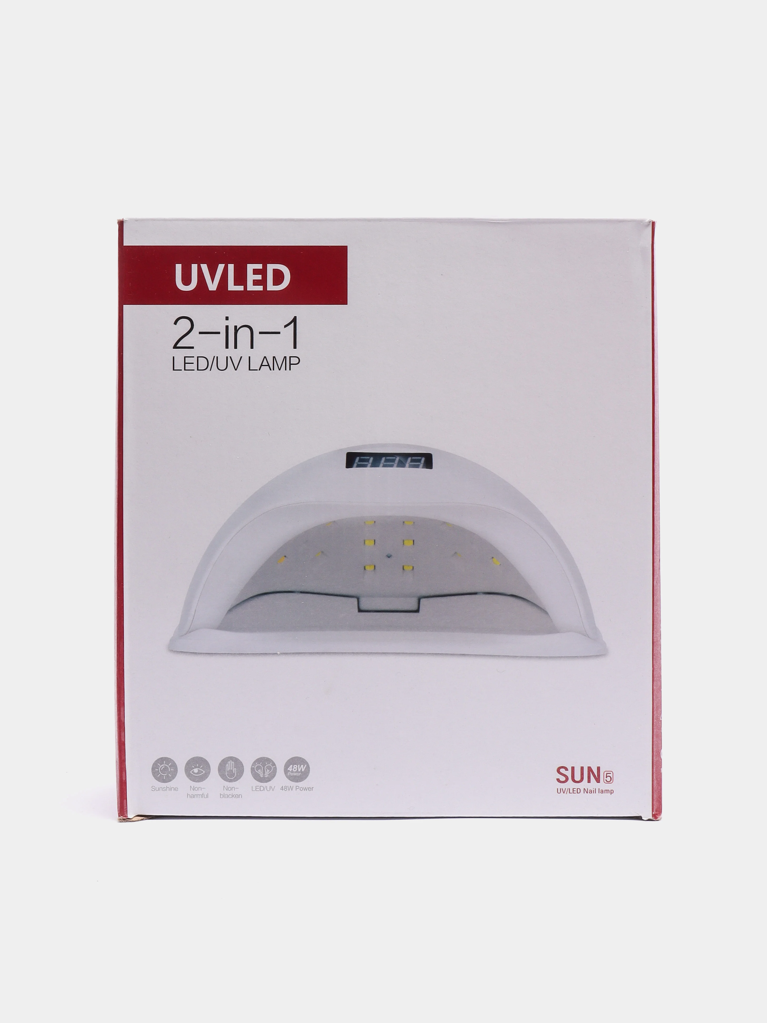 Лампа для маникюра Sun 5 UV/LED, 48 Вт / для маникюра /уфлампа/