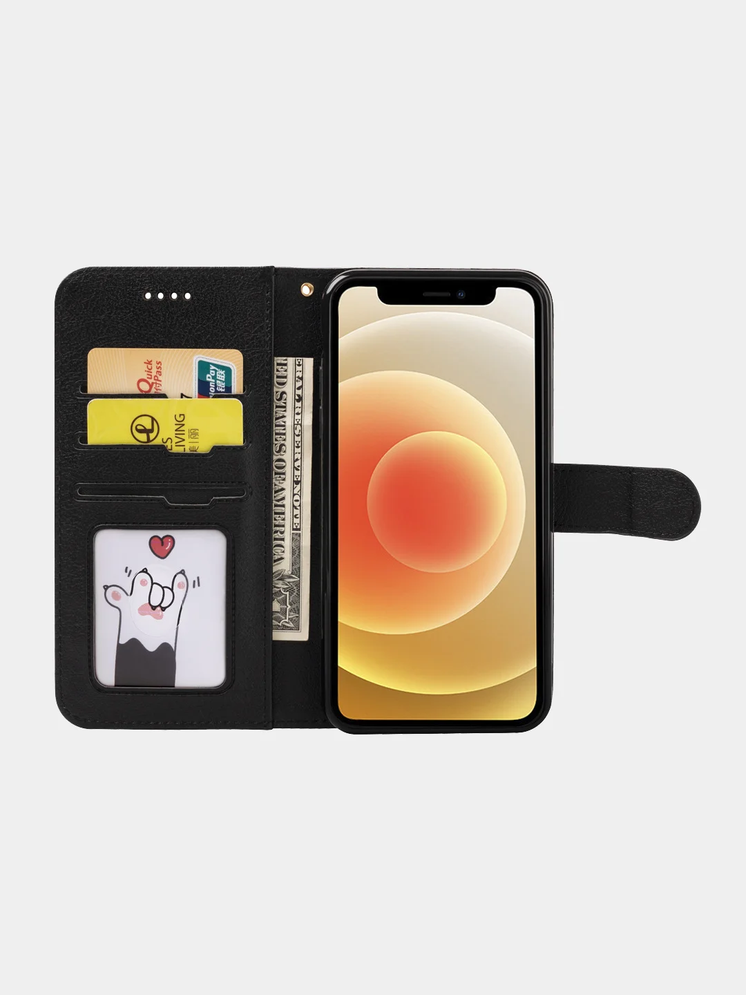 Карамельный кожаный PU чехол книжка Xiaomi Redmi Note 9 / Redmi 10X 4G