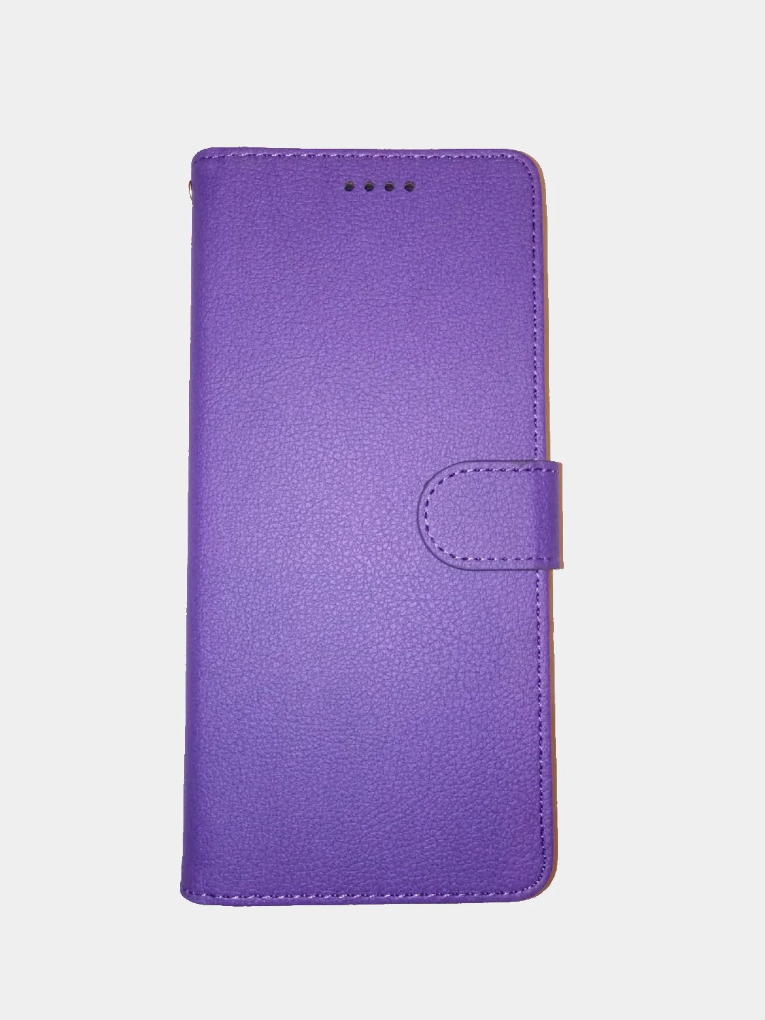 Пурпурный кожаный PU чехол книжка Xiaomi Redmi Note 9 / Redmi 10X 4G