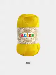 Желтый пряжа Alize Forever