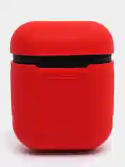 Алый силиконовый чехол для наушников Apple AirPods 2