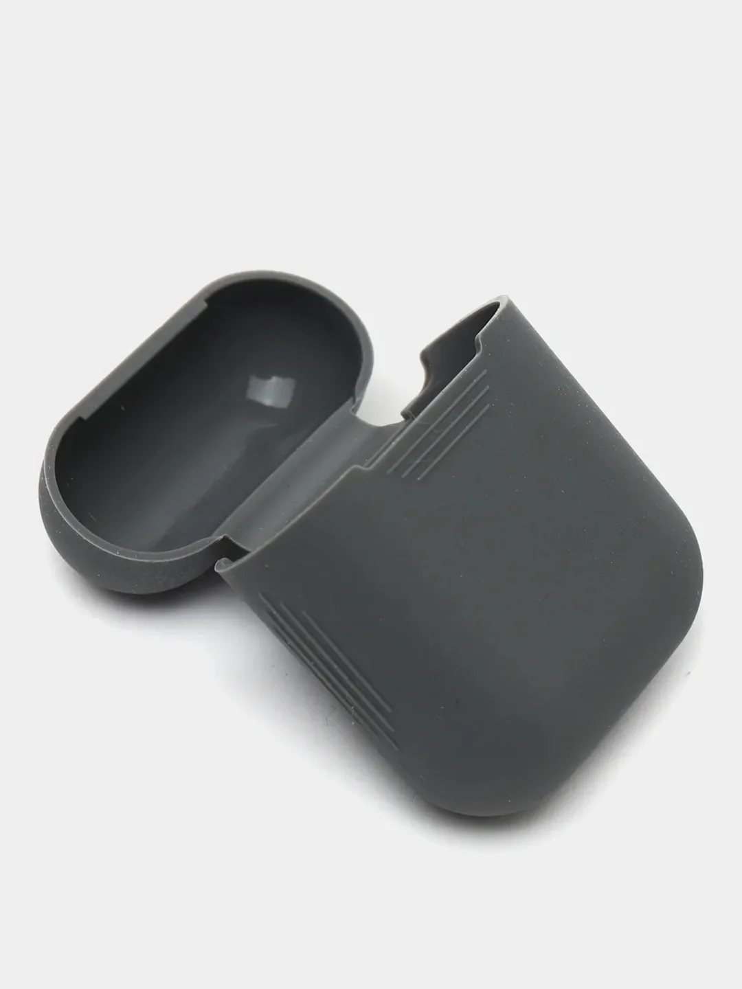 Угольный силиконовый чехол для наушников Apple AirPods 2