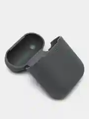 Угольный силиконовый чехол для наушников Apple AirPods 2