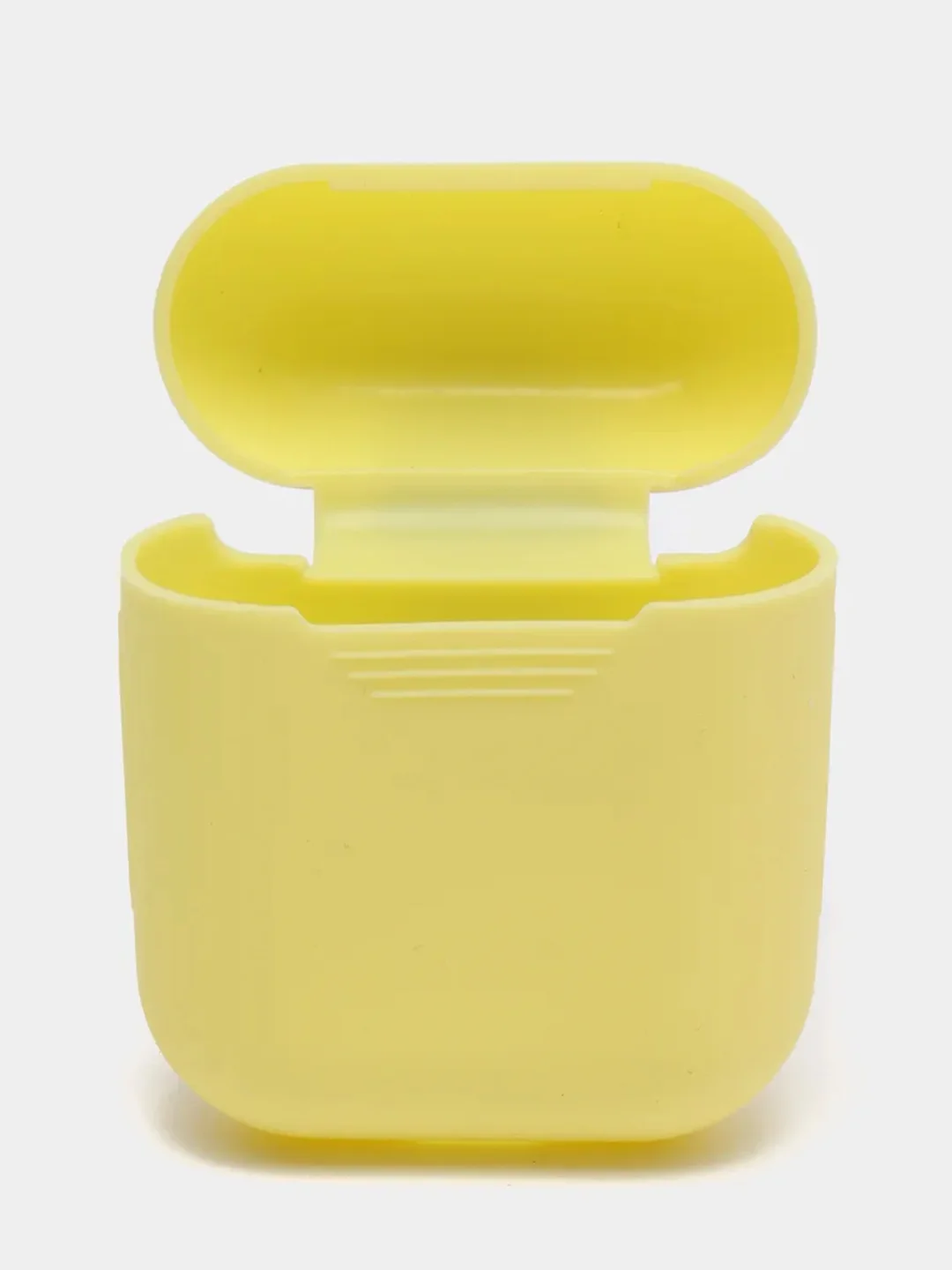 Желтый силиконовый чехол для наушников Apple AirPods 2