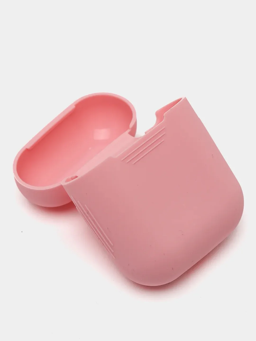 Розовый силиконовый чехол для наушников Apple AirPods 2