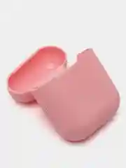 Розовый силиконовый чехол для наушников Apple AirPods 2