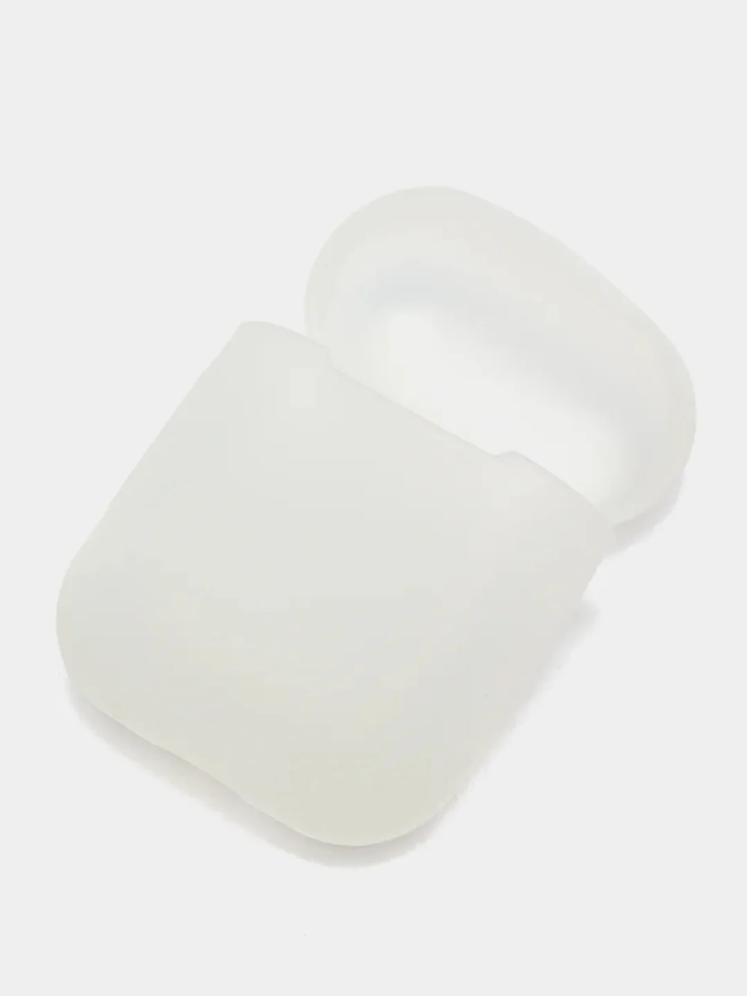 Белый силиконовый чехол для наушников Apple AirPods 2