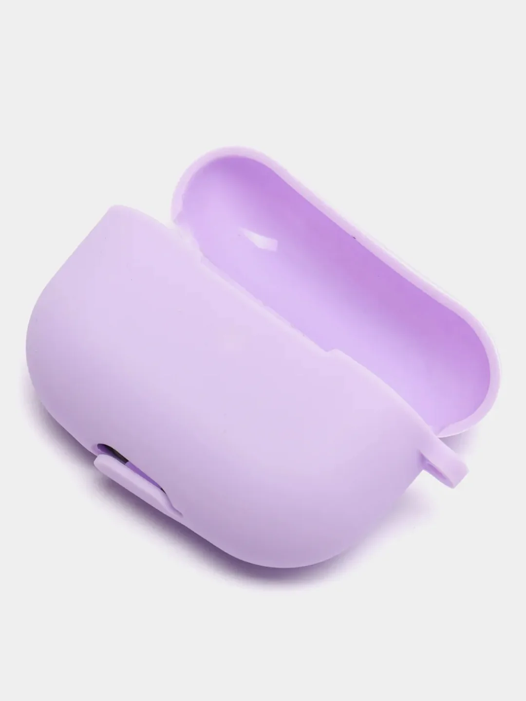 Лавандовый силиконовый чехол для наушников Apple Airpods Pro, Airpods