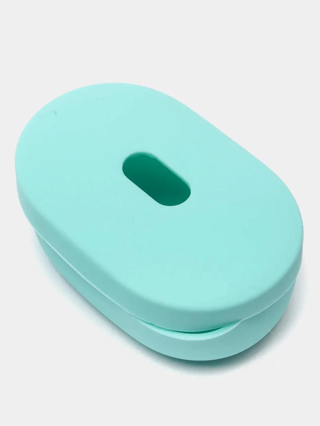 Бирюзовый чехол силиконовый для беспроводных наушников Xiaomi Redmi AirDots / AirDots 2