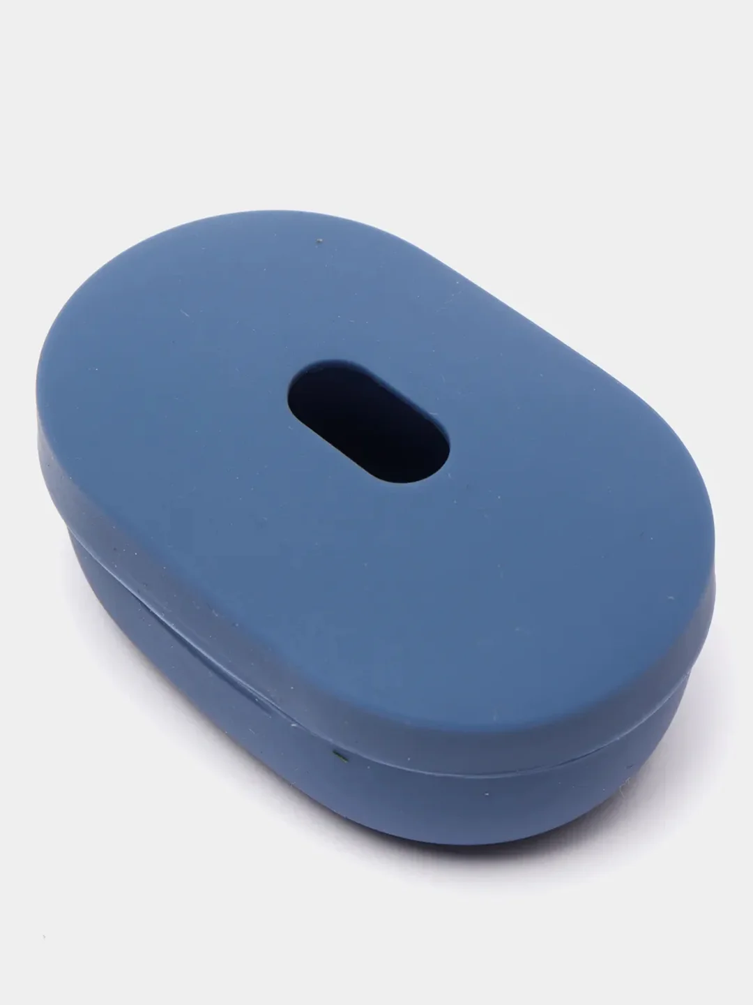 Синий чехол силиконовый для беспроводных наушников Xiaomi Redmi AirDots / AirDots 2