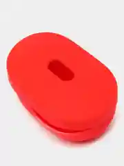 Красный чехол силиконовый для беспроводных наушников Xiaomi Redmi AirDots / AirDots 2