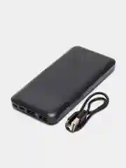 Черный внешний аккумулятор Power bank WUW U-42, 10000 mAh