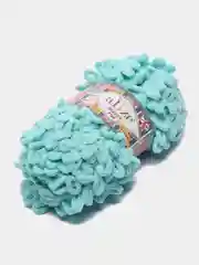 Белый пряжа Alize Puffy Fine